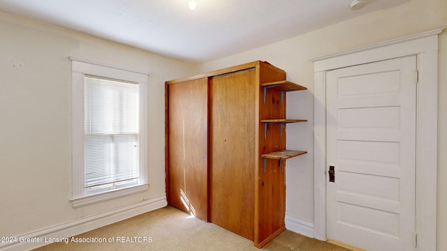 view of closet