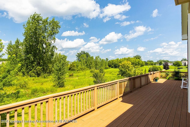 view of deck