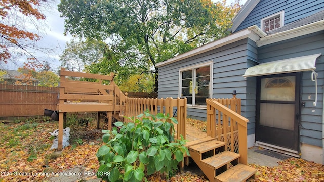 view of deck