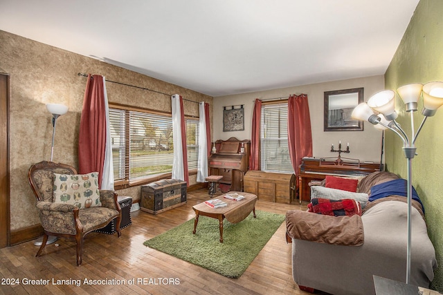 223 S Pennsylvania Ave, Lansing, MI 48912 - living room with hardwood / wood-style floors