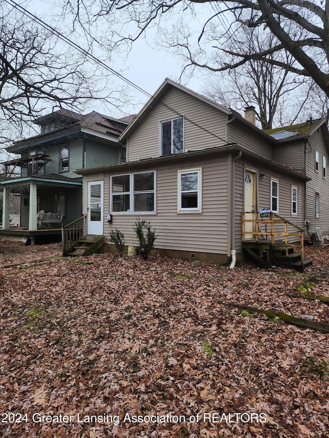 view of back of house