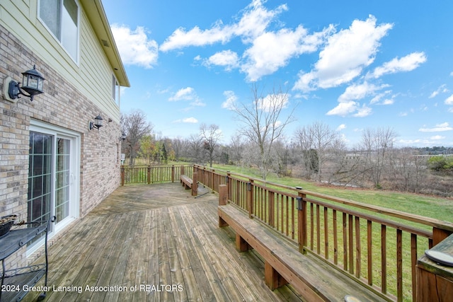 view of deck