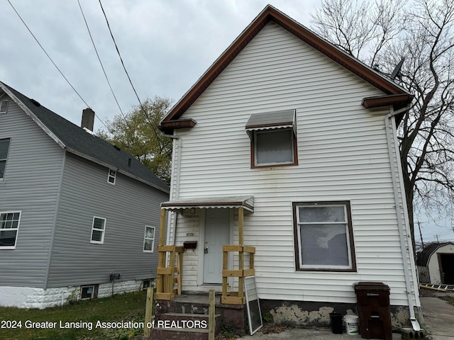 view of back of house