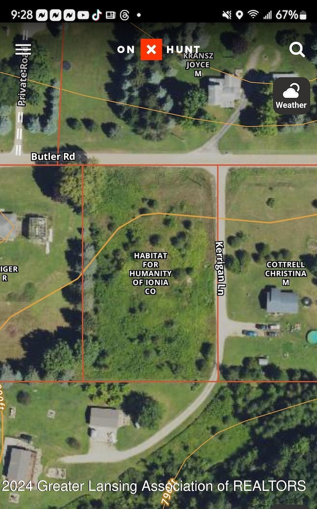 9584 Butler Rd, Portland MI, 48875 land for sale