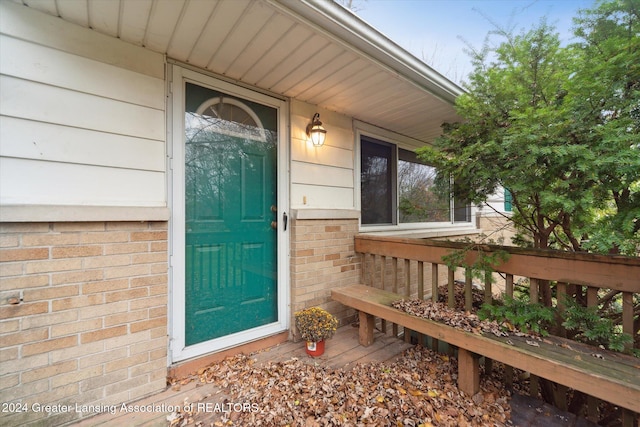 view of property entrance