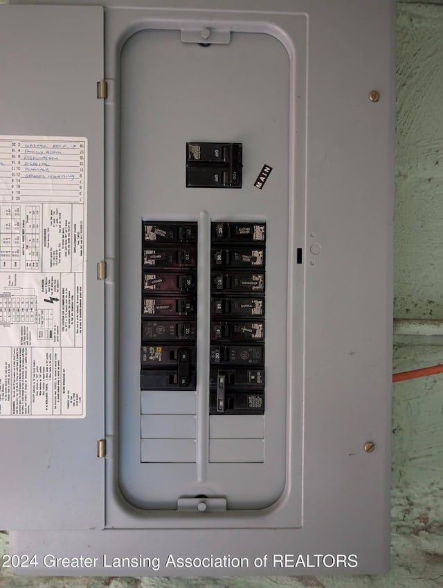 utilities with electric panel