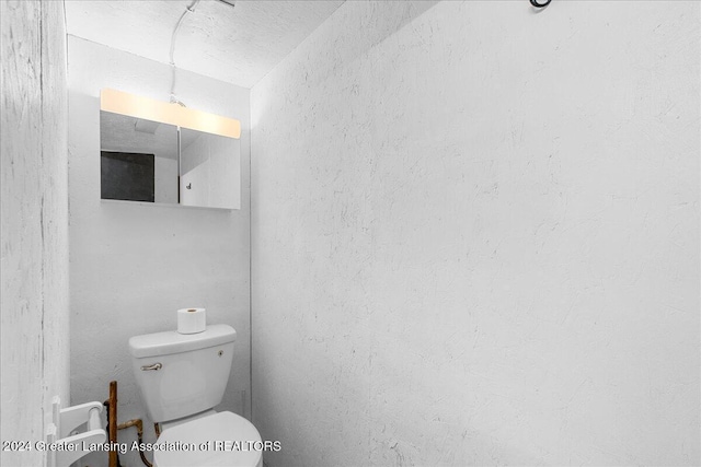 bathroom featuring toilet