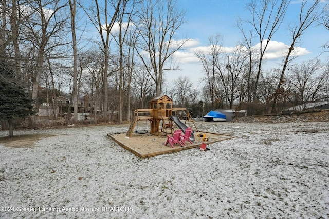 view of play area