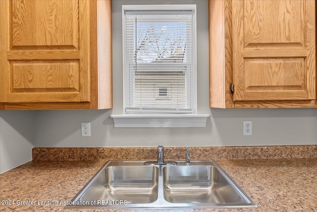 kitchen featuring sink