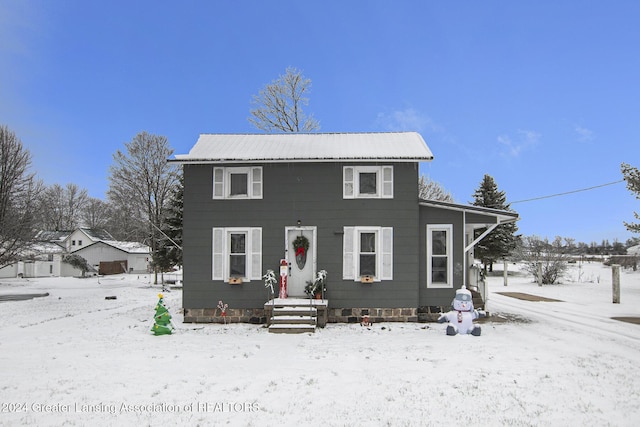 view of front of house