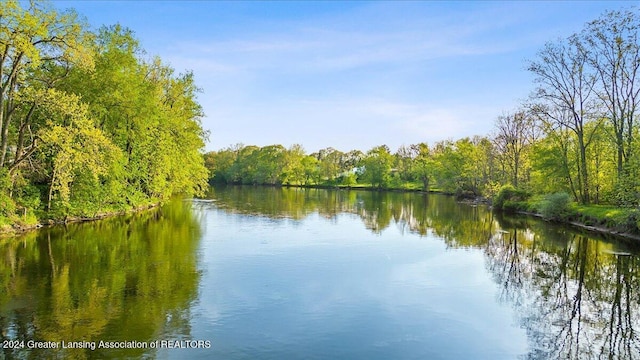 property view of water