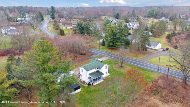 aerial view