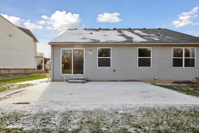 view of rear view of house