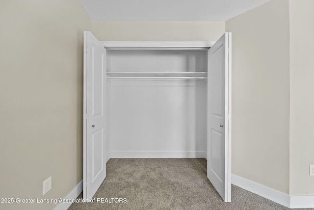 view of closet