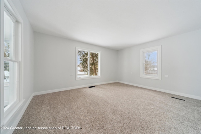 empty room with carpet