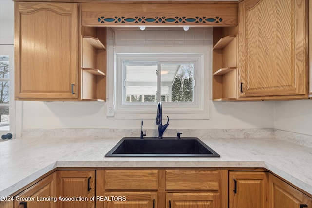 kitchen with sink