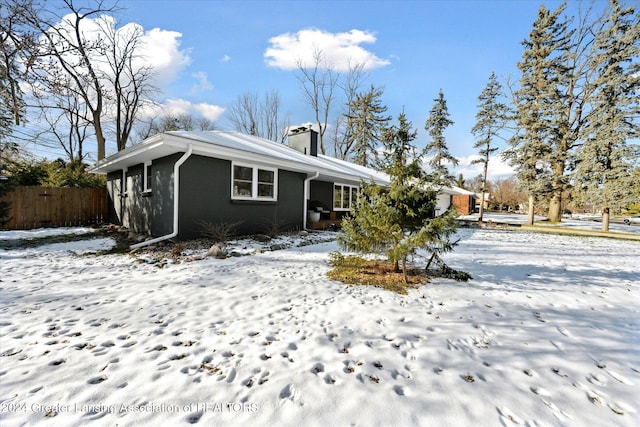 view of front of house