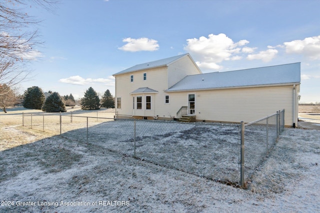 view of rear view of house