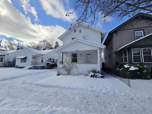 view of front of house