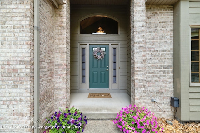 view of property entrance