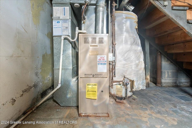 view of utility room