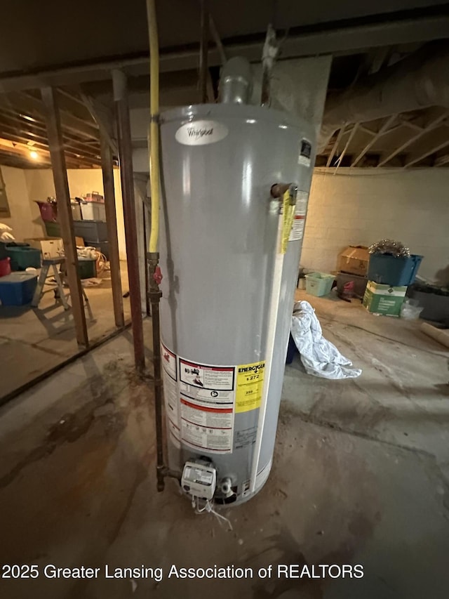 utilities with gas water heater