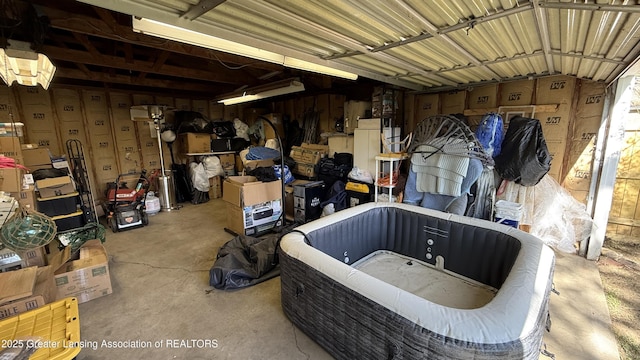 302 E Monroe St, Jackson, MI 49202 - view of garage