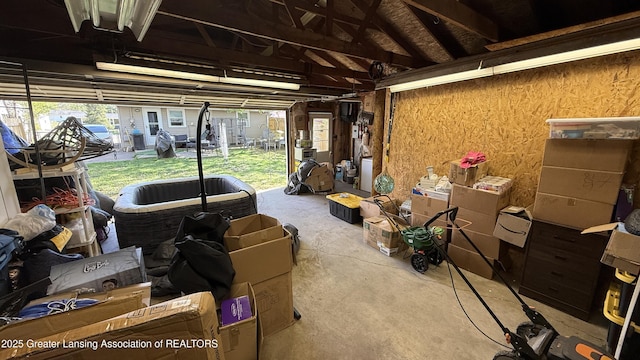302 E Monroe St, Jackson, MI 49202 - view of garage