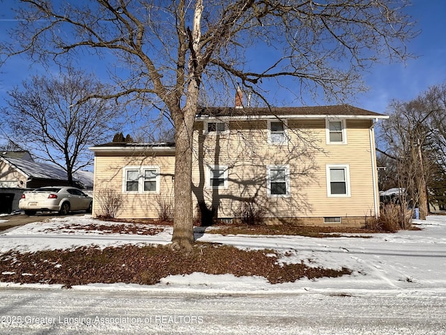 view of front of house