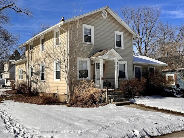 view of front of house