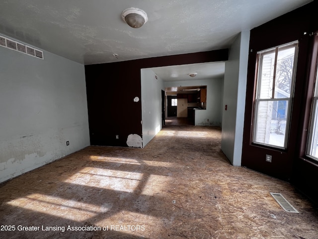 view of unfurnished living room