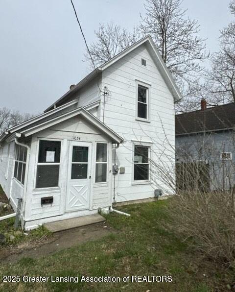 1034 Walker St, Jackson, MI 49202 - view of back of house