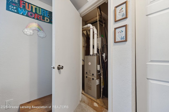 view of utility room