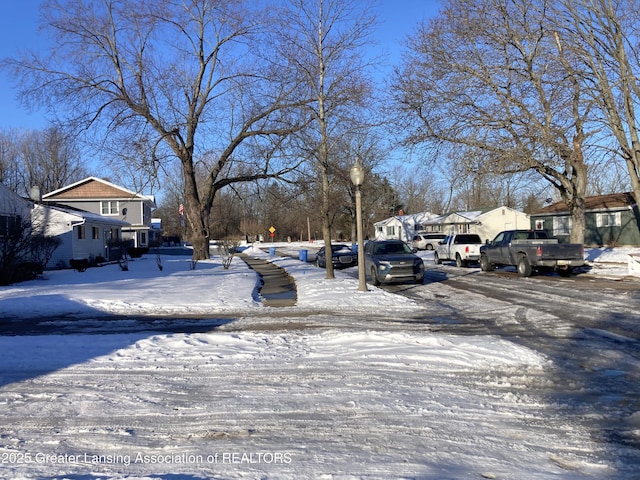 view of road