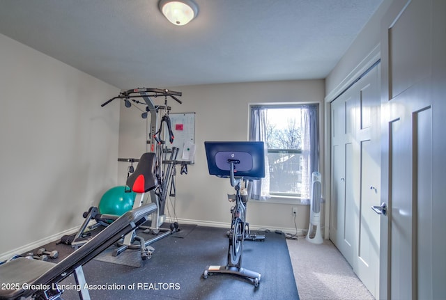 view of workout room