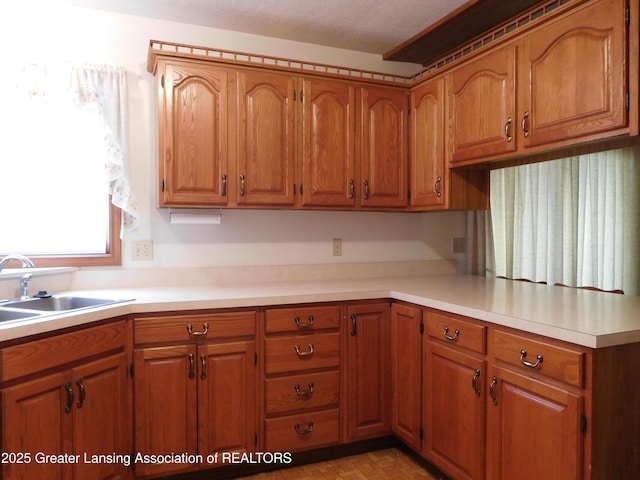 kitchen featuring sink