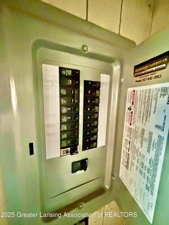 utilities with electric panel