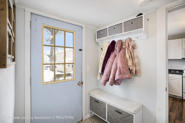 view of mudroom