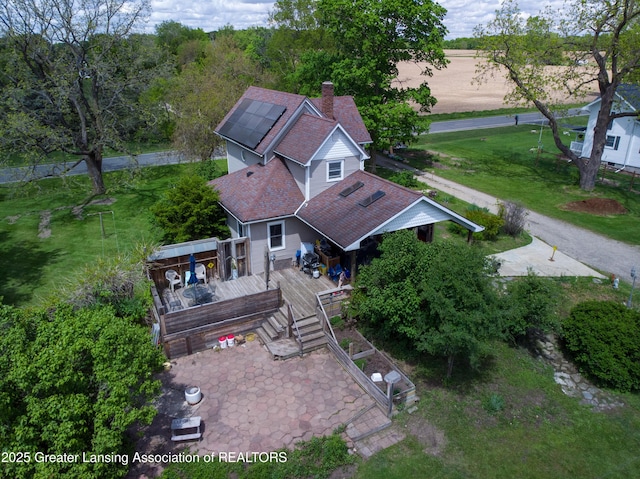 7761 W Herbison Rd, Dewitt, MI 48820 - view from above of property