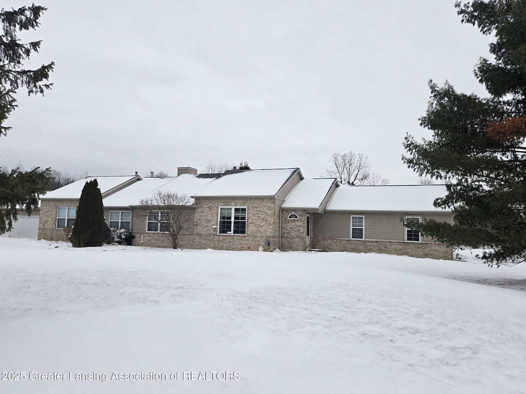 view of ranch-style home