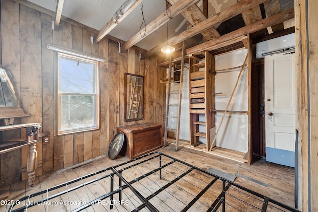 miscellaneous room with a wall unit AC