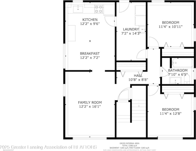 view of layout