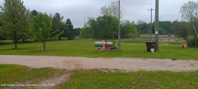 11173 W Bennett Rd, Sumner, MI 48889 - view of home's community featuring a lawn