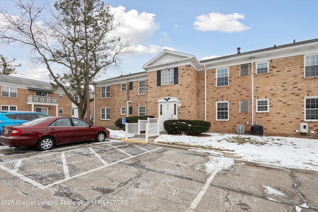 exterior space featuring uncovered parking