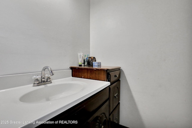 bathroom with a sink