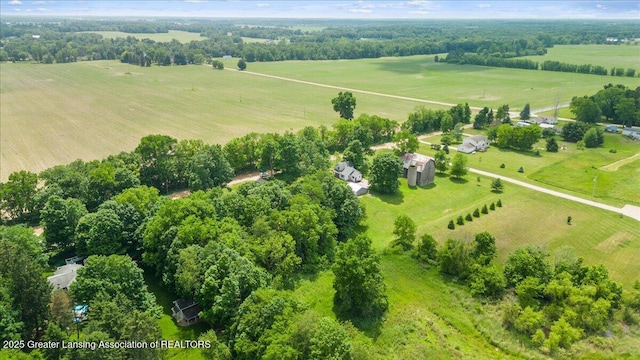9840 W Herbison Rd, Eagle, MI 48822 - overview of rural landscape