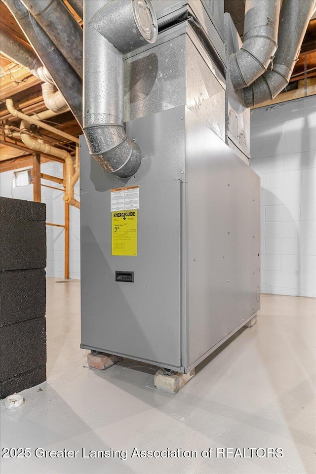 9840 W Herbison Rd, Eagle, MI 48822 - utilities featuring heating unit