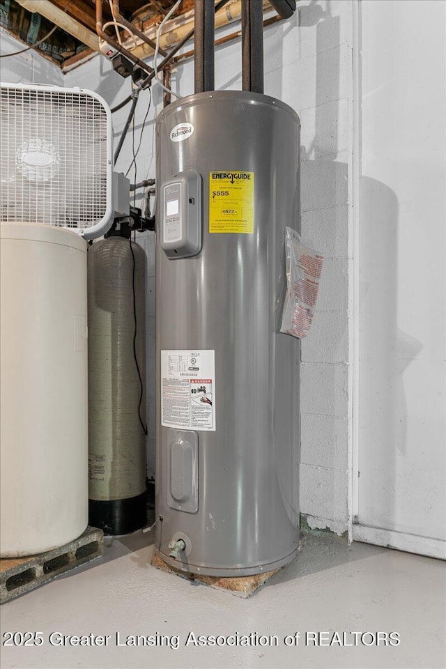 9840 W Herbison Rd, Eagle, MI 48822 - utilities featuring water heater