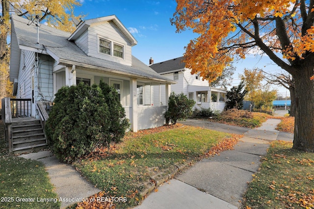 view of property exterior