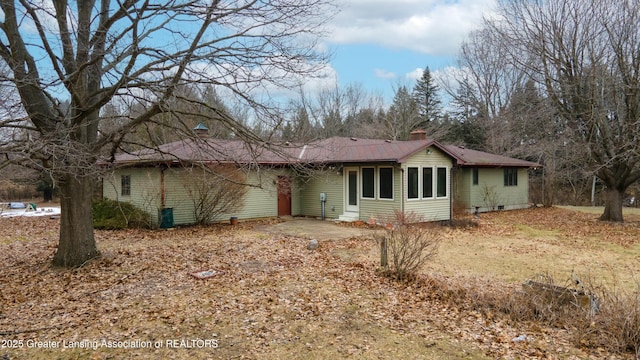 view of ranch-style house